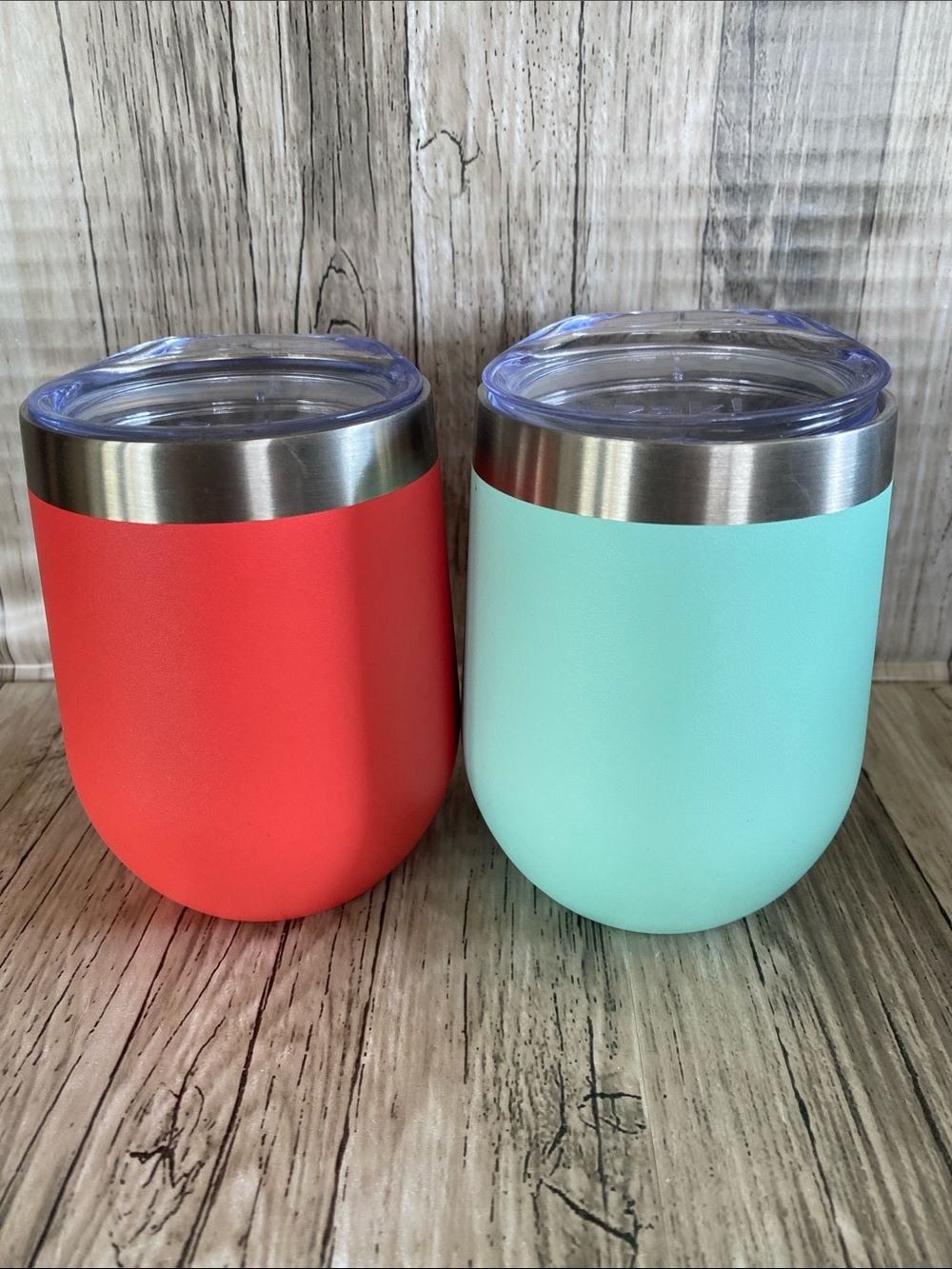ZAK! DESIGN WINE TUMBLER WITH LIDS— 11.5 OZ